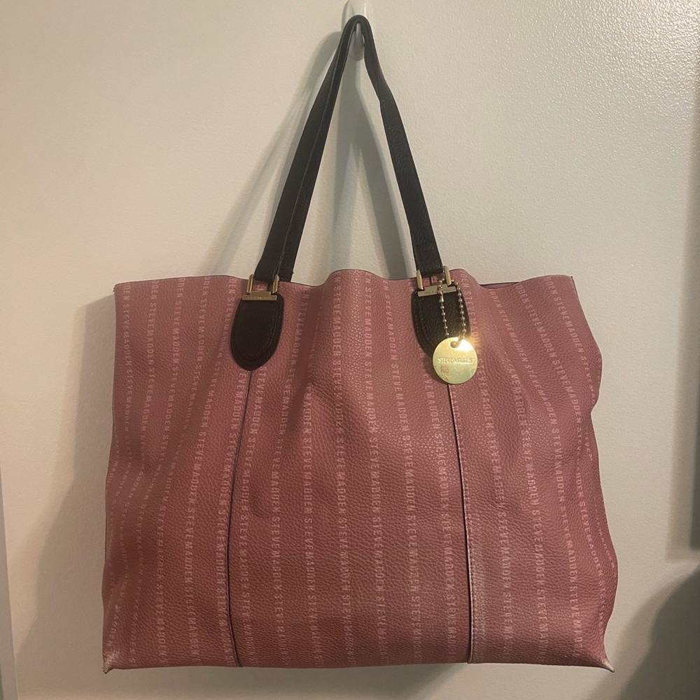 Pink Steve Madden Tote